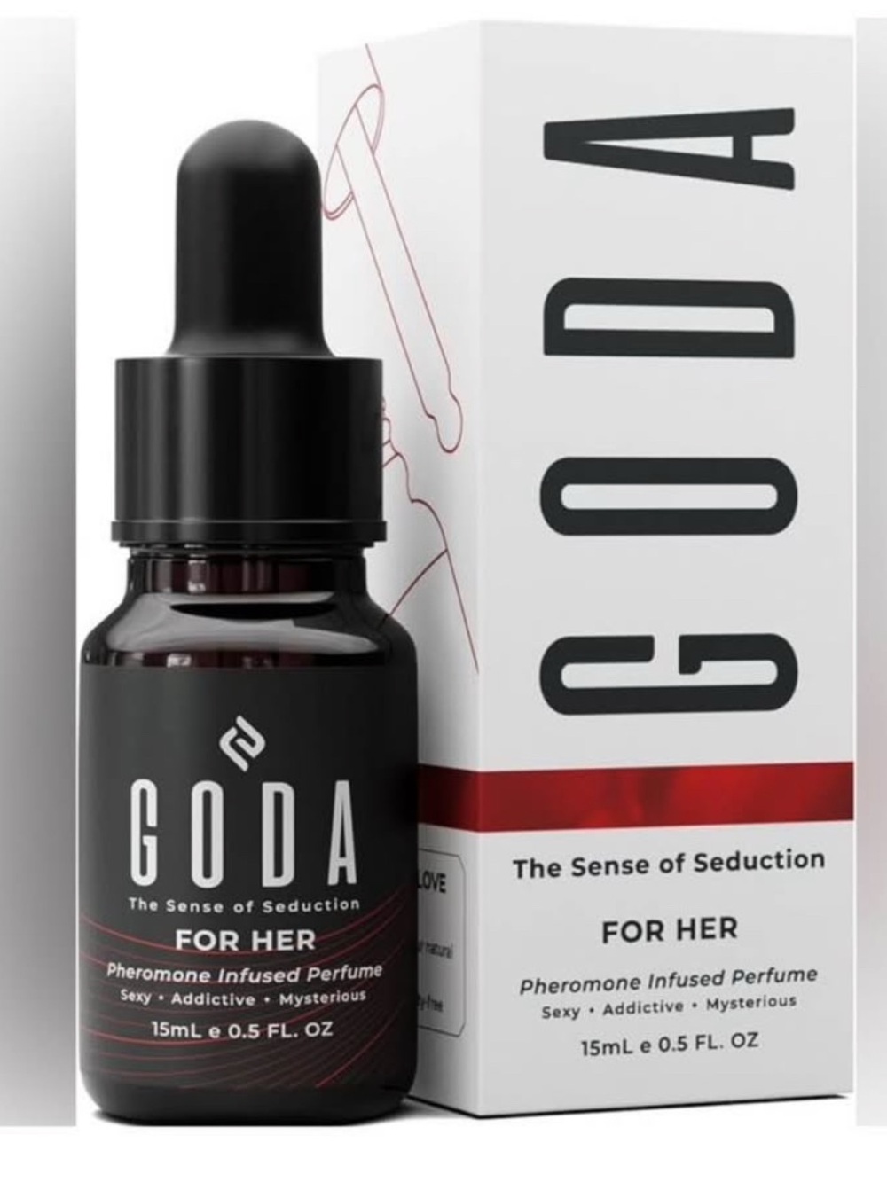 For Her Pheromone-Infused Serum - Black & Red